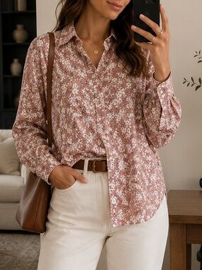 Anthropologie Button Down - Size Small